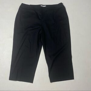 Chaus | Jet Black High Rise Capri’s